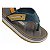 Chinelo Infantil Menino Cartago Malaga Sport- Cinza/ Azul/ Amarelo - Imagem 3