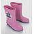Galocha Infantil Menina Stitch Colorful- Rosa Médio/ Azul - Imagem 2