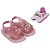 Sandália Infantil Menina Patrulha Canina Boat- Rosa/ Rosa Glitter - Imagem 1