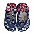 Chinelo Infantil Menino Ipanema Baby- Azul Escuro/ Vermelho - Imagem 2