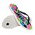 Chinelo Infantil Menina Havaianas Slim Powerpuff- Branco/ Colorido - Imagem 7