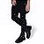 Meia Calça Infantil Menina Selene Algodão Fio 80 Coração- Preto - Imagem 2