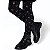 Meia Calça Infantil Menina Selene Algodão Fio 80 Coração- Preto - Imagem 1