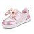 Tênis  Infantil Menina Mini Sua Cia- Perolizado/ Rosa Ballet/ Branco - Imagem 3