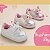 Tênis  Infantil Menina Mini Sua Cia- Perolizado/ Branco/ Rosa - Imagem 4