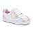 Tênis Infantil Menina Mini Sua Cia Coração- Branco/Rosa Ballet/ Sorvete - Imagem 1
