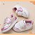 Tênis Infantil Menina Mini Sua Cia Coração- Branco/ Rosa Ballet - Imagem 4
