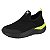 Tênis Infantil Menino Molekinho Nylon Mesh- Preto/ Verde - Imagem 3