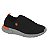 Tênis Infantil Menino Molekinho Slip Lycra Neoplex- Preto/ Laranja - Imagem 1