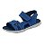 Sandália Infantil Menino Molekinho Floter Rustico Neo- Azul - Imagem 3