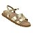 Sandália Infantil Menina Metalizado Premium- Dourado - Imagem 2