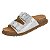 Rasteirinha Infantil Menina Birken Molekinha Verniz London- Prata - Imagem 3