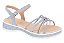 Sandália Infantil Menina Talim Florença- Azul Sky/Branco/ Cristal - Imagem 4