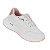 Tênis Infantil Menina Molekinha Napa Turim Verniz London- Branco/ Rosa - Imagem 2
