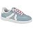 Tênis Infantil Menina Molekinha Turim Estelar- Azul Sky/ Glitter/ Branco - Imagem 1