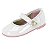 Sapatilha Infantil Menina Molekinha Verniz Premium- Branco/ Rosa - Imagem 3