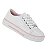 Tênis Infantil Menina Molekinha Turim Verniz Premium- Branco/ Rosa - Imagem 2
