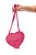 Bolsa Infantil Menina Molekinha Coração- Rosa/ Branco/ Pink - Imagem 3