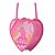 Bolsa Infantil Menina Molekinha Coração- Rosa/ Multi Rosa - Imagem 3