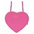 Bolsa Infantil Menina Molekinha Coração- Rosa/ Multi Rosa - Imagem 6