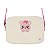Bolsa Infantil Menina Molekinha Pvc- Branco OFF/Rosa - Imagem 1