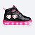 Tênis Infantil Menina Pampili Sneaker Led- Preto/ Pink - Imagem 1