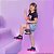 Tênis Infantil Menina Pampili Sneaker Led- Preto/ Pink - Imagem 8