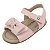 Sandália Infantil Menina Pampili Nana- Rosa Glace - Imagem 2