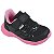 Tênis Infantil Menina Mini Soft Pampili-Preto/Pink - Imagem 3