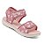 Sandália Infantil Menina Klin Jujuba- Rosa Astral/ Rosa Claro - Imagem 2