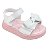 Sandália Infantil Menina Pampili Petit- Branco - Imagem 3