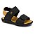 Sandália Infantil Menino Klin Tic Tac- Preto/ Ocre - Imagem 1