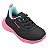 Tênis Infantil Menina Pampili Mini Soft- Preto/ Pink - Imagem 1