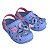 Babuche Infantil Menina stitch Moments- Azul/ Rosa - Imagem 1