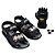 Sandália Infantil Menino Batman Action Hero- Preto - Imagem 1