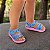 Sandália Infantil Menina Disney Stitch- Rosa/Azul Médio - Imagem 4