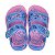 Sandália Infantil Menina Disney Stitch- Rosa/Azul Médio - Imagem 3