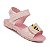 Sandália Infantil Menina Klin Tic Tac- Rosa Claro/ Rosa Doce - Imagem 2