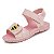 Sandália Infantil Menina Klin Tic Tac- Rosa Claro/ Rosa Doce - Imagem 3