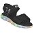 Sandália Infantil Menino Kidy Wave Teia Led- Preto/ Prata - Imagem 2