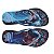 Chinelo Infantil Menina kids Slim Princesas- Azul/ Azul Lavanda - Imagem 3