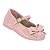 Sapatilha Infantil Menina Molekinha Verniz Premium- Rosa/ Rosa - Imagem 2