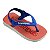 Chinelo Infantil Menino Havaianas Baby Logomania- Branco/ Azul Estrela - Imagem 5