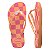 Chinelo Infantil Menina Havaianas Glitter- Pessêgo - Imagem 2