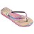 Chinelo Infantil Menina  Havaianas Glitter- Rosa Glow - Imagem 4