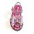 Sandália Infantil Menina Cristal Camin Laço- Glitter/ Rosa Ballet - Imagem 4