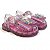 Sandália Infantil Menina Cristal Camin Laço- Glitter/ Rosa Ballet - Imagem 1