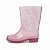 Galocha Infantil Menina Camin- Glitter Rosa Ballet - Imagem 2