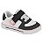 Tênis Infantil Menina Molekinha Turim- Branco/ Preto/ Rosa - Imagem 1