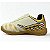 Chuteira Infantil Futsal Dray- Creme/ Ouro - Imagem 2